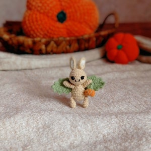 Crochet pattern Halloween, crochet halloween present, amigurumi halloween bat, crochet halloween toy pattern, amigurumi halloween gift image 8