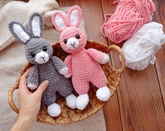 Amigurumi bunny pattern, crochet pattern bunny, crochet bunny toy, amigurumi easter bunny, easy crochet pattern toy, crochet rabbit pattern