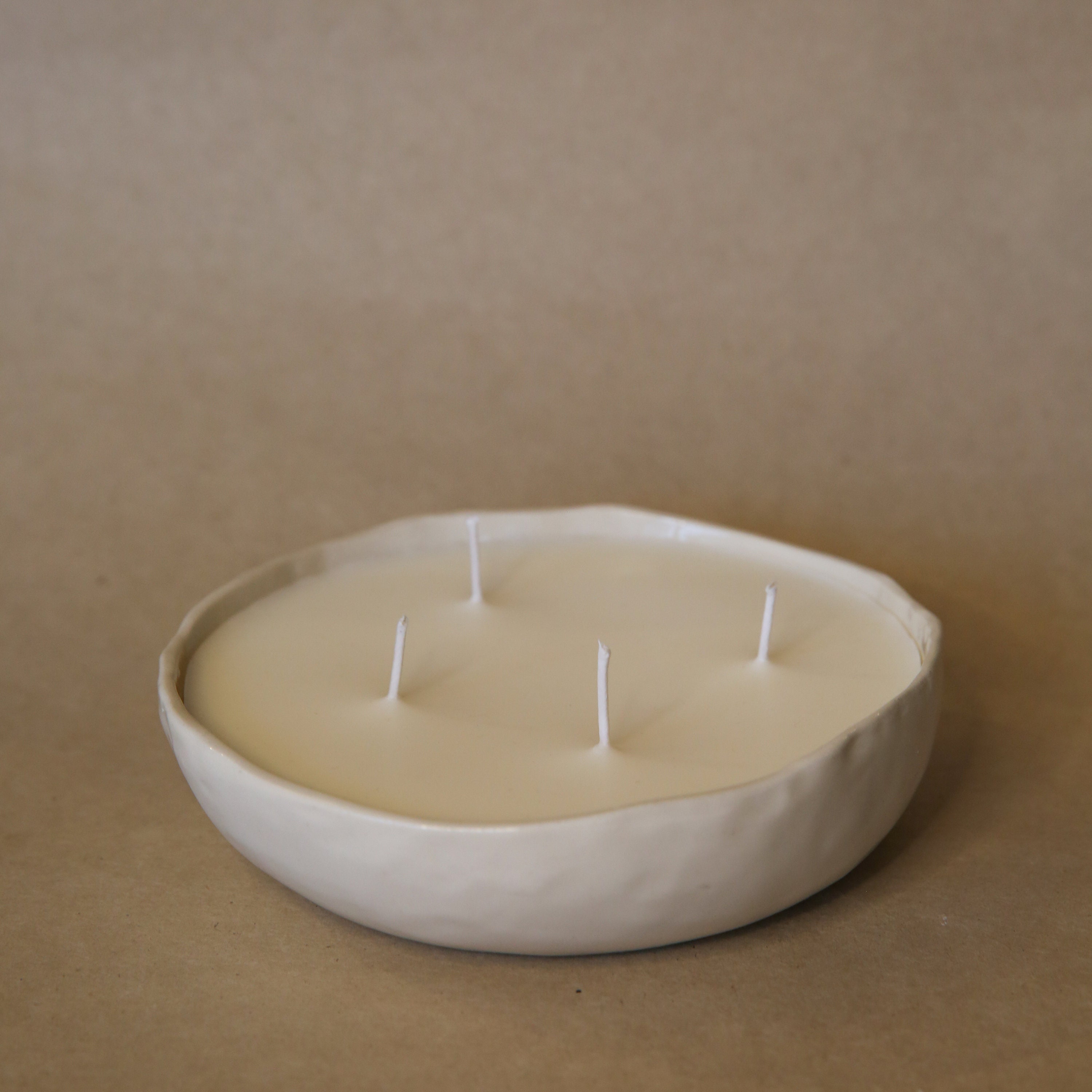 Bougie en Céramique Faite à La Main