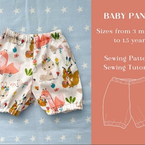 Baby Pants Sewing Pattern
