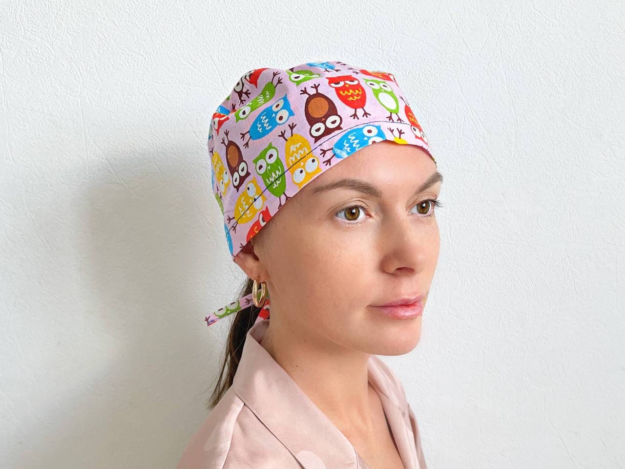 Scrub Cap Unisex Sewing Pattern With Video Instructions Etsy