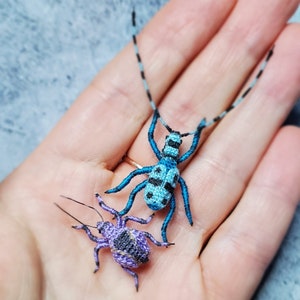 Crochet Beetles Micro Realistic insects Amigurumi BUG