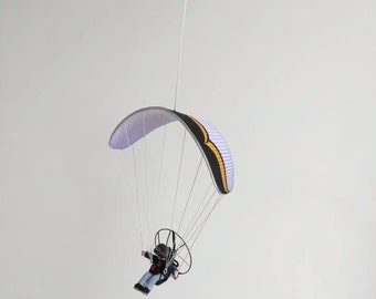 Paraglider PPG, Filz Miniatur, Mini Paraglider, kleines Modell, Geschenk für Sportler, Paraglider, Paraglider, Paragliding Gleitschirm