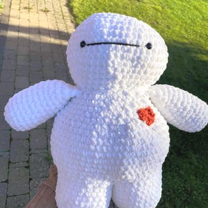 Baymax inspired Crochet Pattern: Big Hero 6 Amigurumi - Beginner Friendly (PDF Pattern)