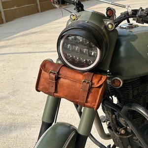 Motorcycle saddle bags,leather vintage pannier bag,Tool Organizer Leather Tool, Storage leather tool bag,Best gift for him
