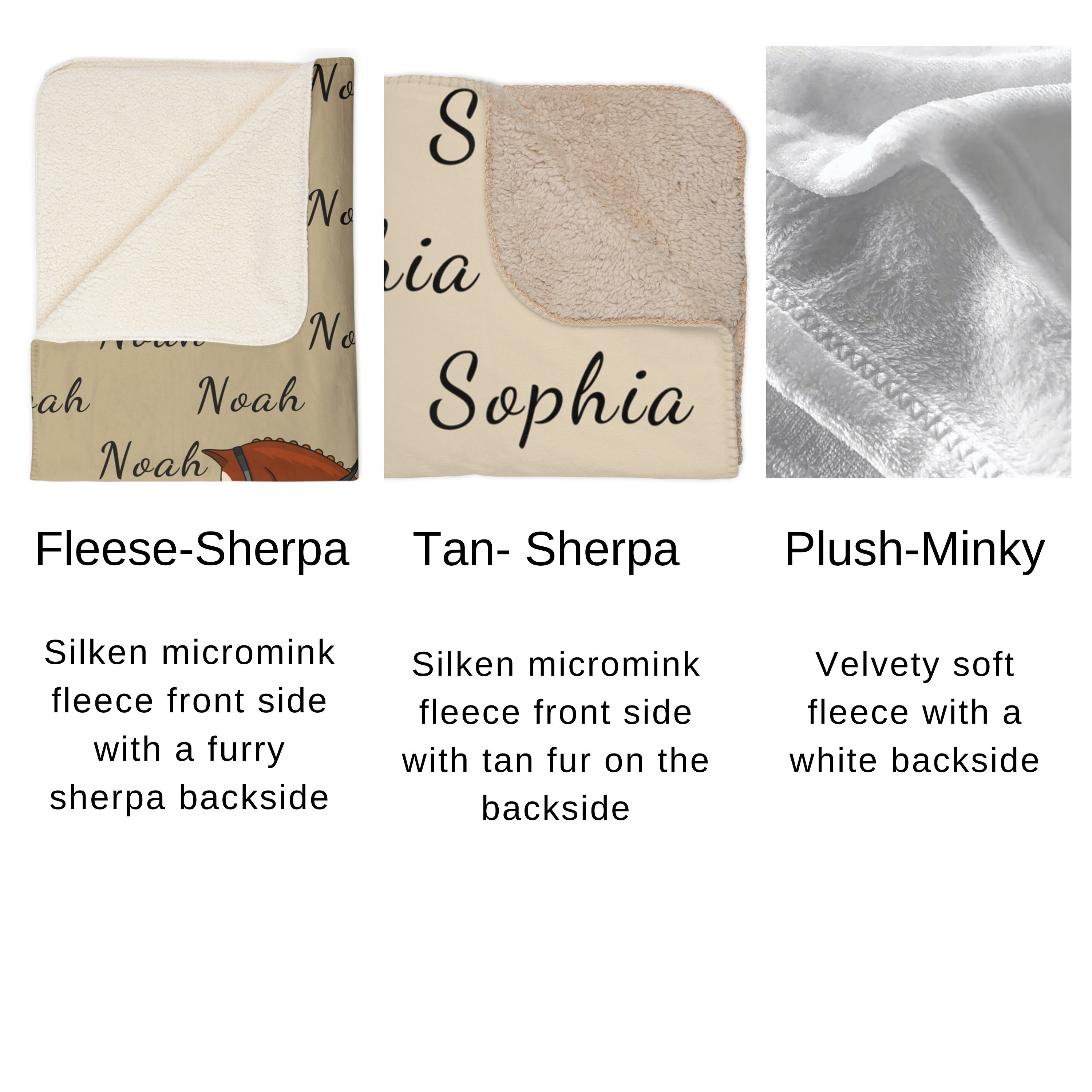 Horse Blanket Personalized, Custom Horse Blanket, Equestrian Blanket, Horse Lovers Gift, Horse Throw, Kids Name Blanket, Equine Art