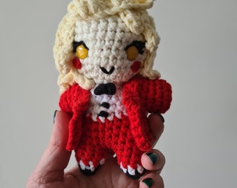 Córka Hell's Greatest Charlie Morningstar Hazbin Hotel lalka szydełkowa chibi