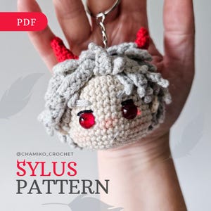 Crochet PDF Pattern: Sulys Love and Deepspace Head Chibi Amigurumi LADS