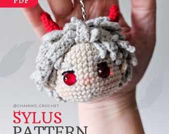 Crochet PDF Pattern: Sulys Love and Deepspace Head Chibi Amigurumi LADS