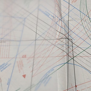 SCHNITTMUSTERPAPIER SKIZZENPAPIER TRANSPARENTPAPIER Papier für Schnittmuster Breite 60/ 33 cm Skizzierpapier