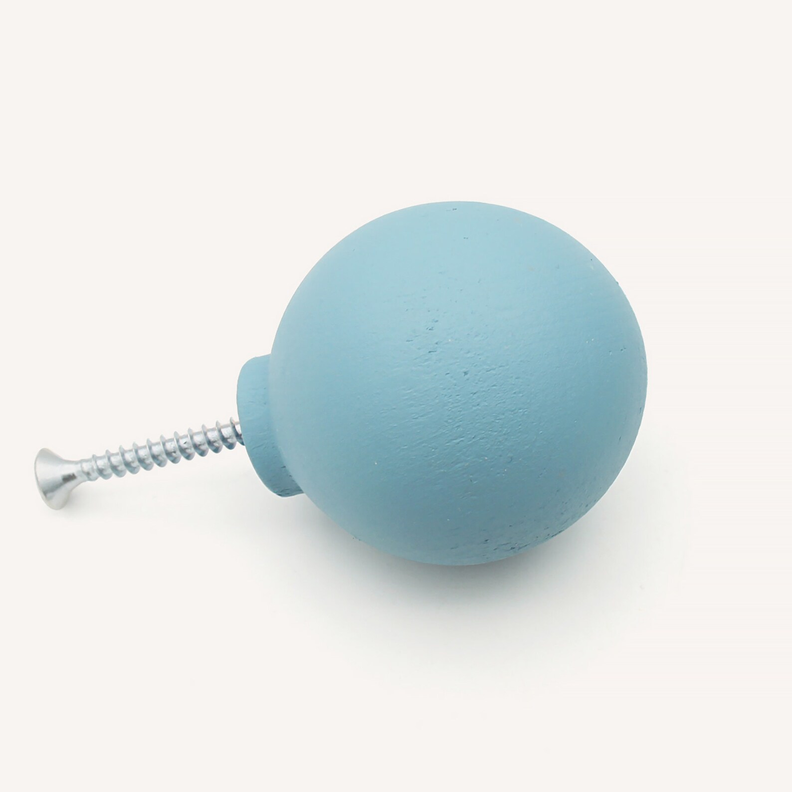 Colorful Round Wood Cabinet Knobs, Colorful Ball Kids Room Knobs, Green ...