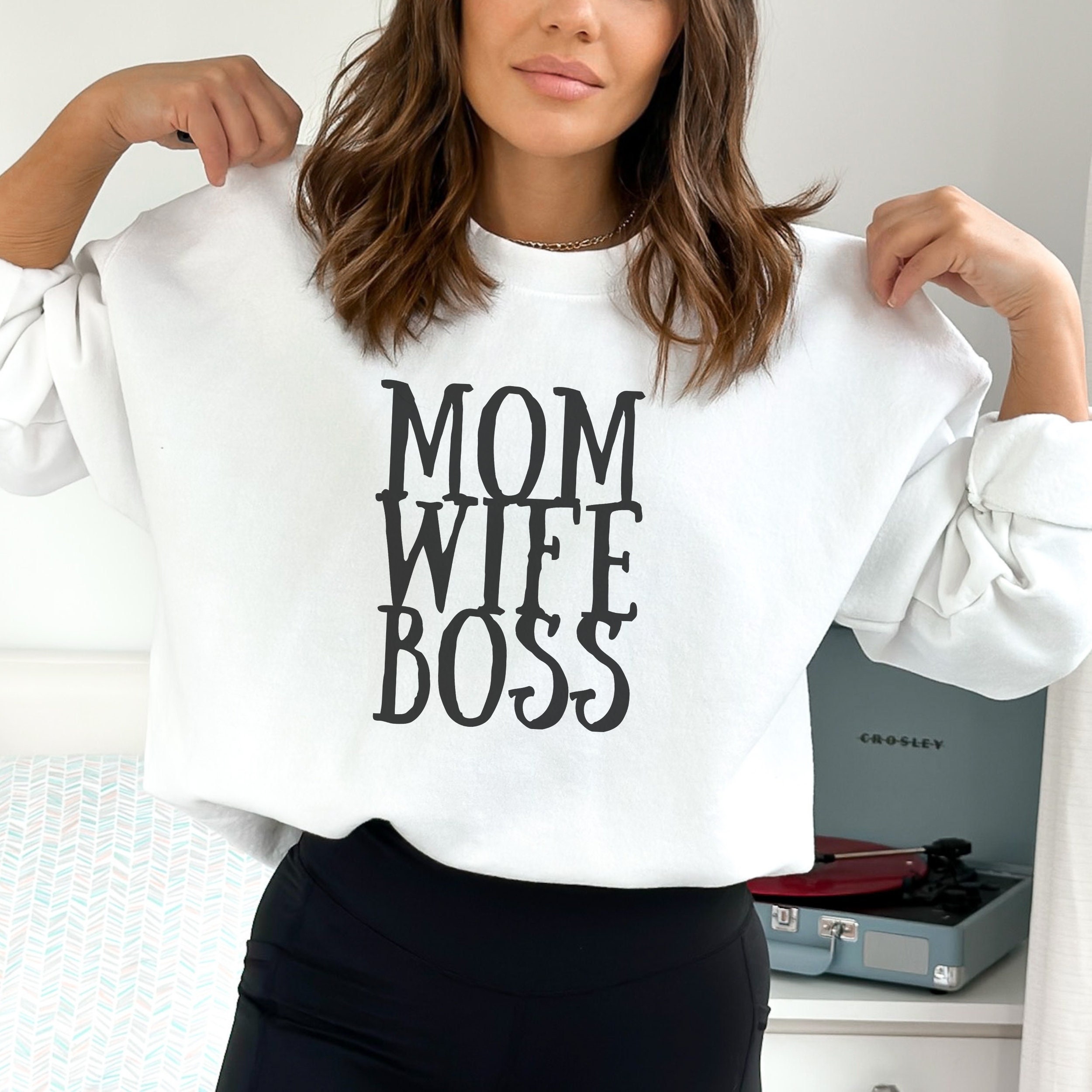 Wife mom outlet boss hoodie