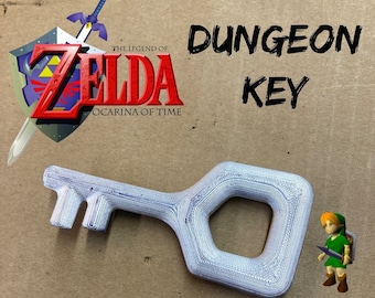 3D Printed Life size Legend of Dungeon Small | Ocarina of Time Majoras Mask | Cosplay accessory | 2 Keys for Price of 1
