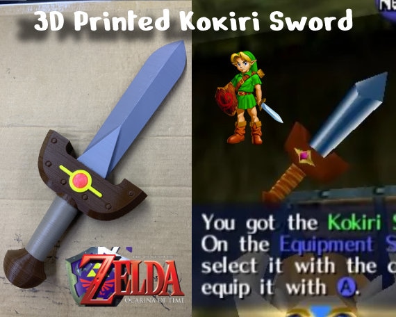 Zelda Ocarina Of Time Young Link - 3D PRINTABLE STATUE | 3D Print Model