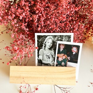 Kartenhalter Flowerbar aus Holz