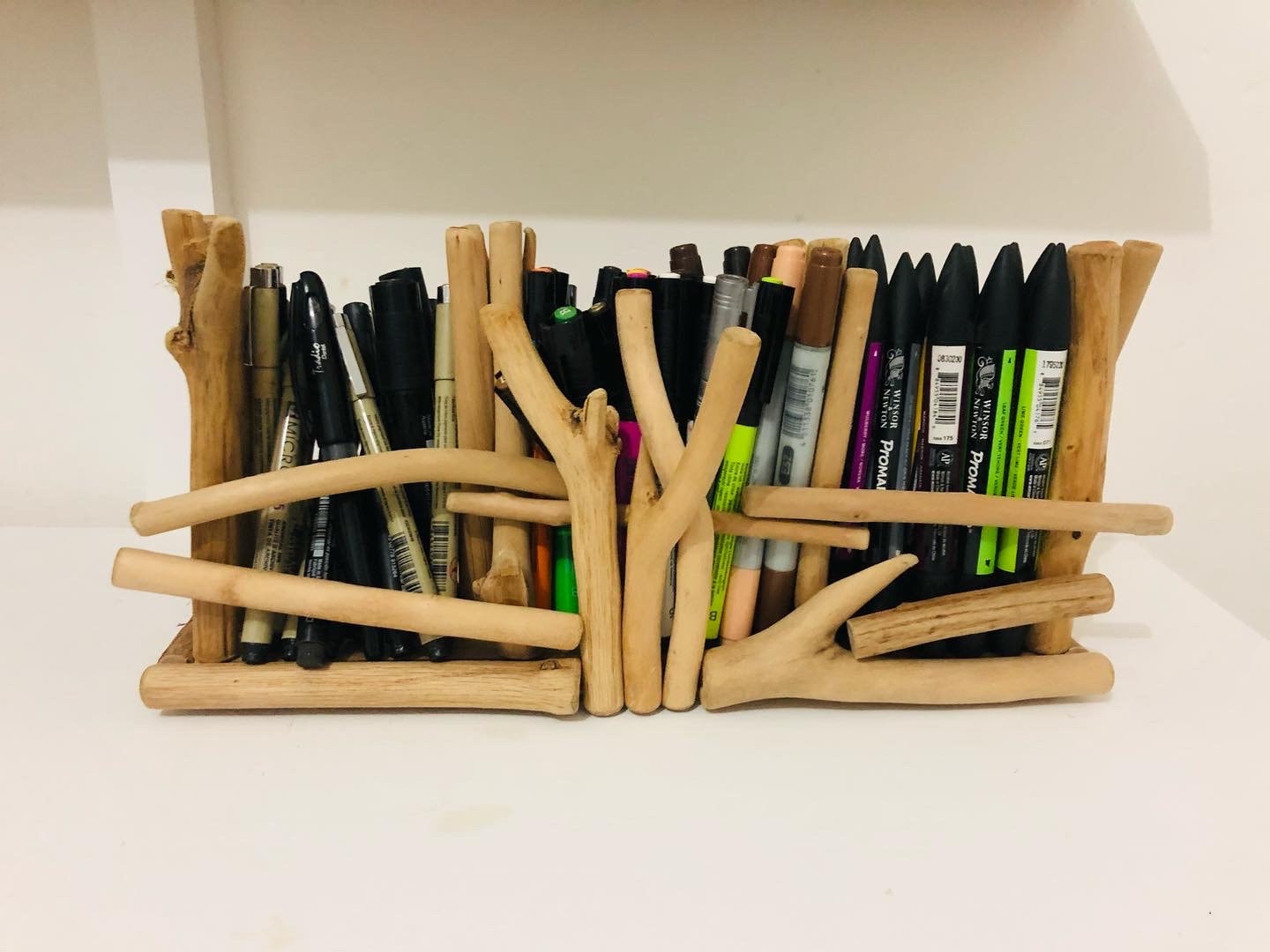 Porte Crayons Bois Flotté