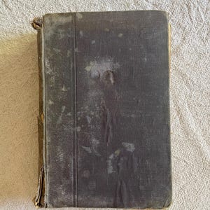 Livre de poésie vintage : Trésor de vers du récitant 1923