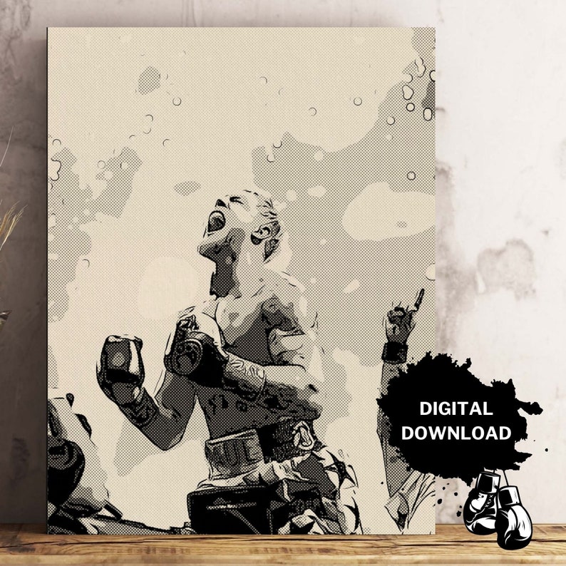 Jake Paul Poster Printable Wall Poster Boxing Maverick - Etsy