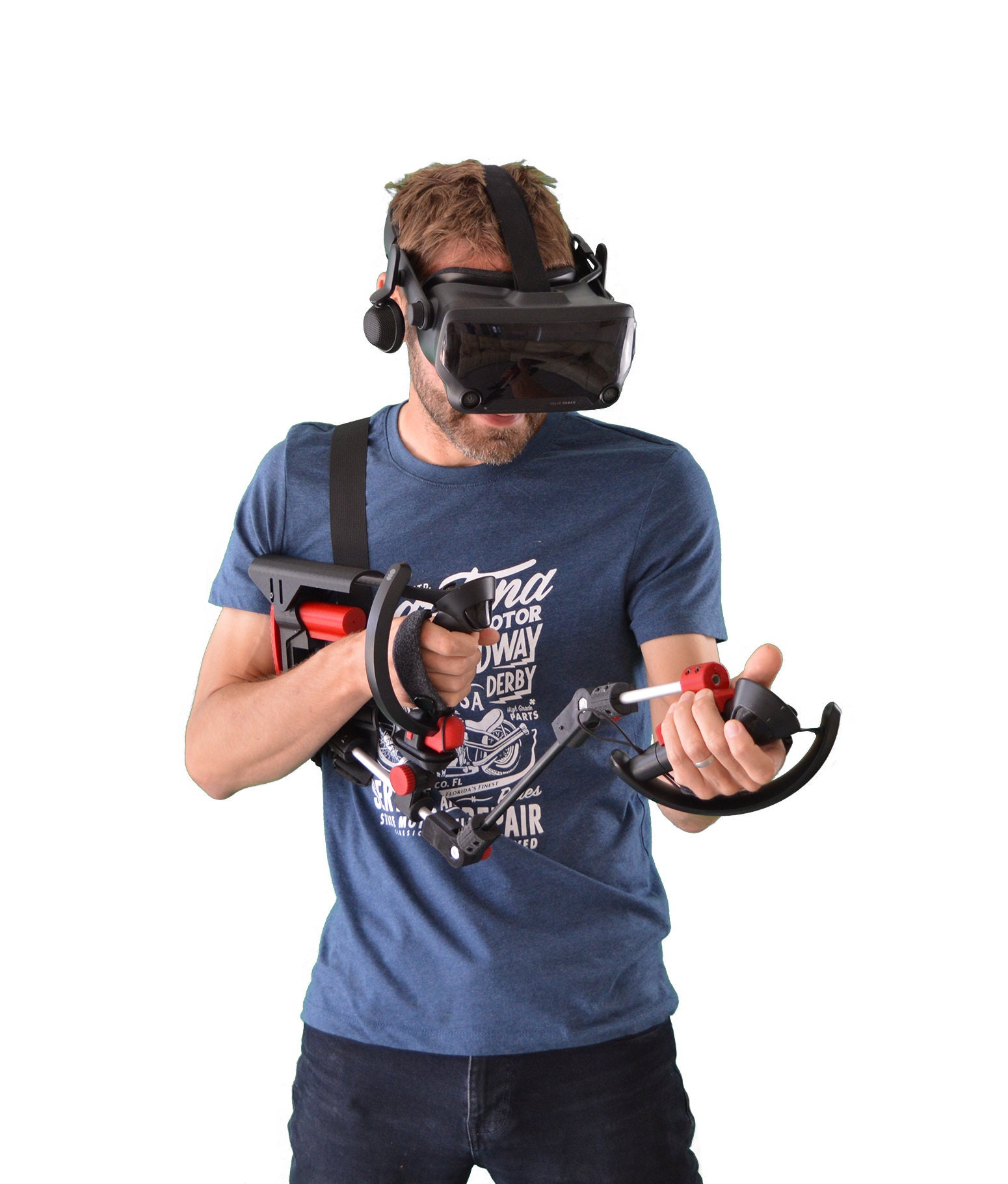 VR Gunstock Works With Valve Index : VR-HS Semi Magnetic - Etsy