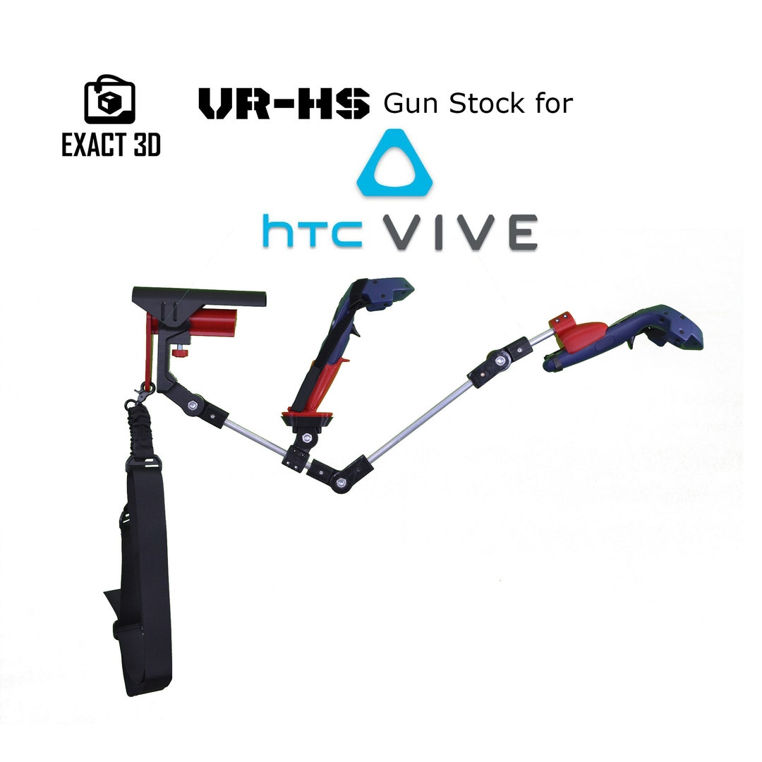 HTC Vive VR Gunstock for Wand Controllers vrhs Etsy