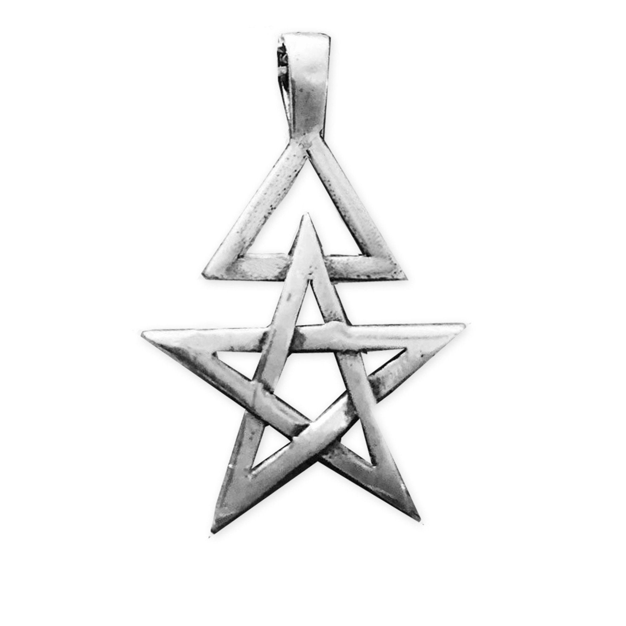 The Third Degree Pentacle Silver Pendant TP3113 – Magicksymbols