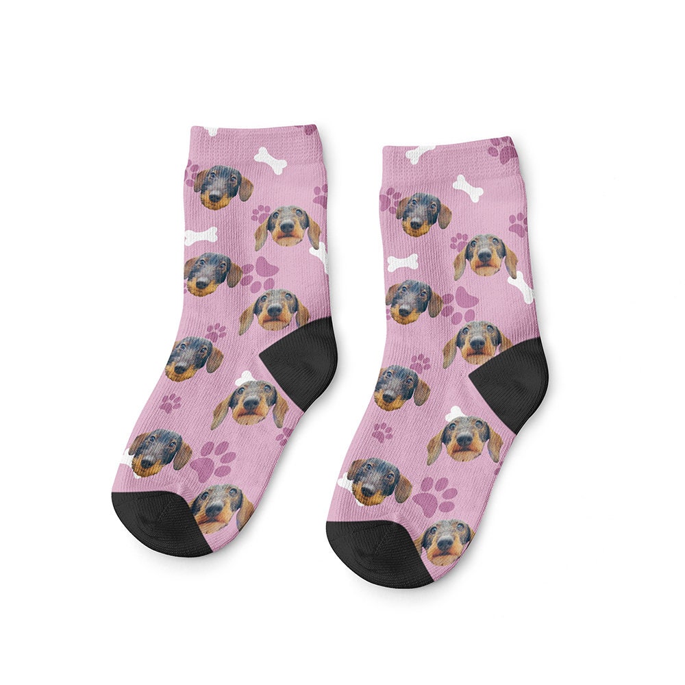 Custom Pet Face Socks Personalized Socks With Your Pet's Etsy UK