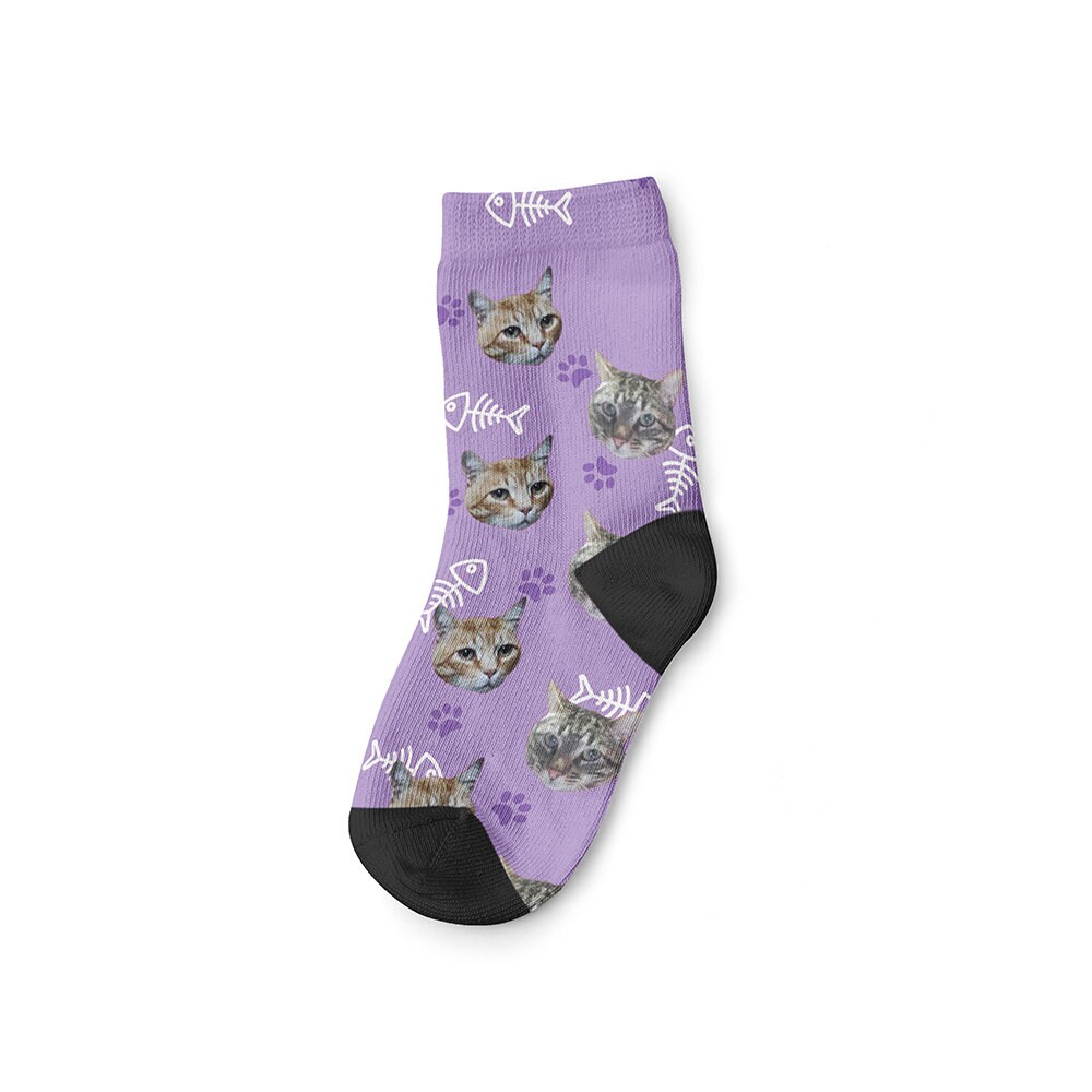 Custom Pet Face Socks Personalized Socks With Your Pet's Etsy UK