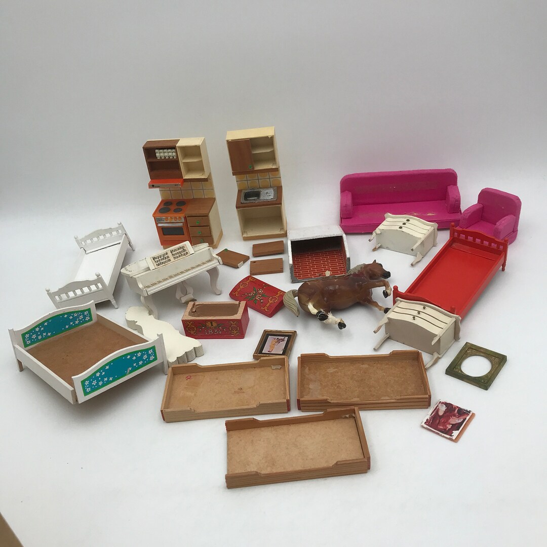Lundby Dollhouse Furniture in Need of Renovation Etsy