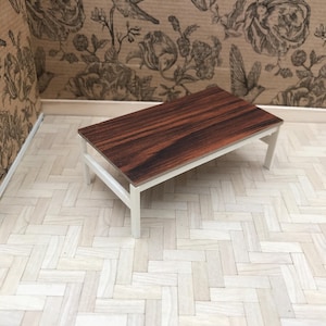 Brio sofa table for dollhouse / dollhouse furniture / vintage / suitable for Lundby dollhouse / 70s