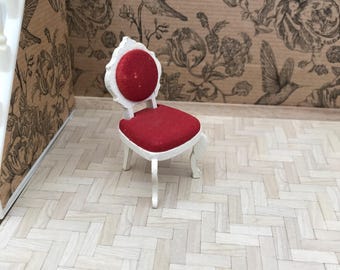 Old Lundby/Lerro chair for the dollhouse /vintage / Sweden