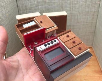 ドールハウス用Lundbyキッチン / ヴィンテージ / スウェーデン - Etsy 日本