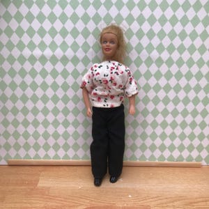 Lundby mother, doll for the dollhouse / vintage / Sweden