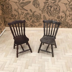 Brio chairs for the dollhouse / vintage / Sweden
