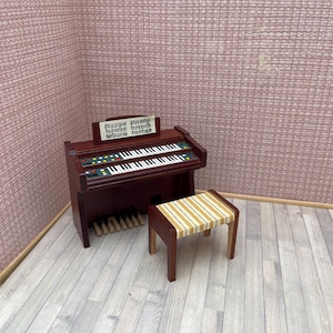 Vintage Electric Organ - Etsy