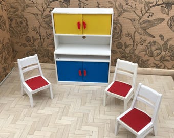 ドールハウス用 Lundby キッチンソファ / ヴィンテージ / スウェーデン