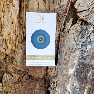 HEALTHY_LIFESTYLE Manifestation CARD - A spiritual GIFT of mental health for self care manifestation through vibrational healing therapy