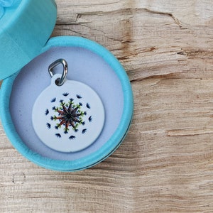 Rengöringsnyckelring för husdjur - Unik behandling - Estetisk designernyckelring - Kreativ design lycka till och vibrationsläkning nyckelring för present