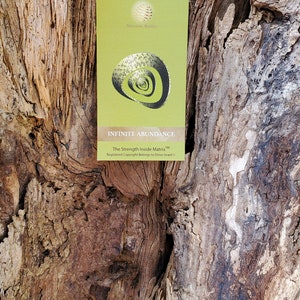 ABUNDANCE Manifestation CARD - A spiritual GIFT of mental health for self care manifestation through holistic vibrational healing therapy