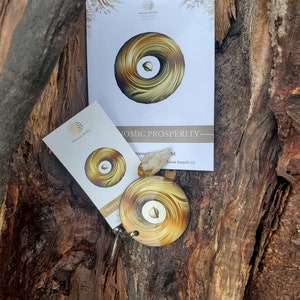 WEALTH Manifestation set - A spiritual GIFT of mental health for self care manifestation through holistic vibrational healing therapy