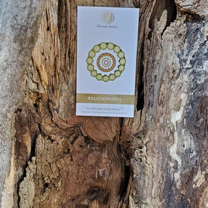 RELATIONSHIP Manifestation CARD - A spiritual GIFT of mental health for self care manifestation through holistic vibrational healing therapy