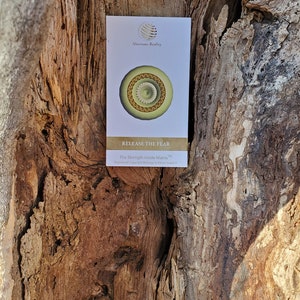 RELEASE_FEAR Manifestation CARD - A spiritual GIFT of mental health for self care manifestation through holistic vibrational healing therapy