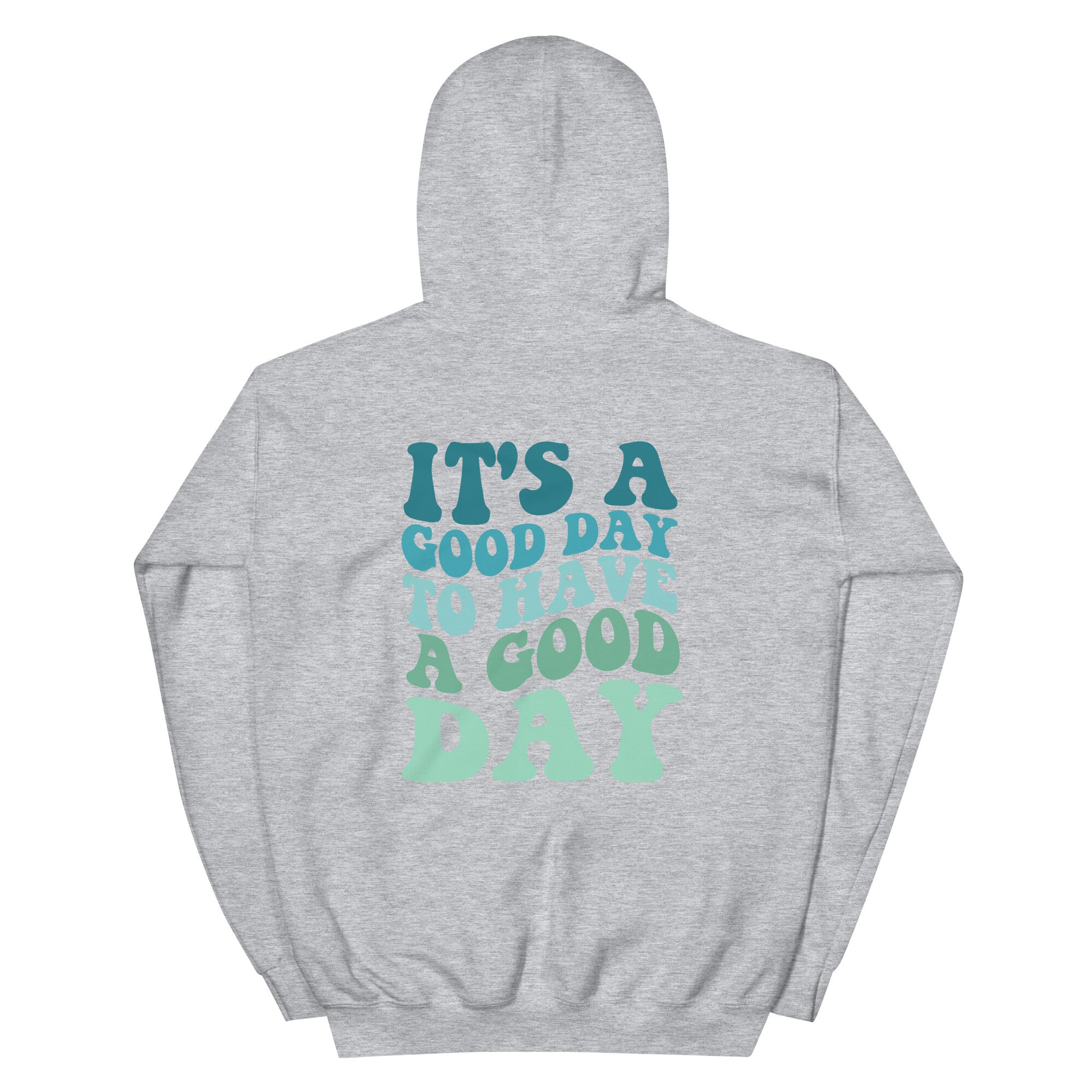 It's a Good Day to Have a Good Day Hoodie, Wavy Retro Sweatshirt ...