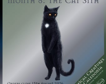Mythical Creatures of Caledonia Yarn Club, Month 8: Cat Sìth, mystery colourway, choose base and extras