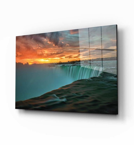 Glass Wall Art tempered Glass Wall Art Home Decorations Etsy