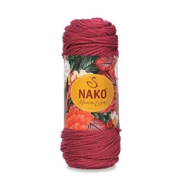 Nako Mona Lisa yarn , Anti Pilling, 100gr,  172m for blanket, hat, scarf,sweater,cardigan,sale,christmas