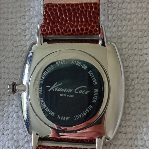 Vtg Pair Mid 1990s Kenneth Cole Date Watches (KC1… - image 3