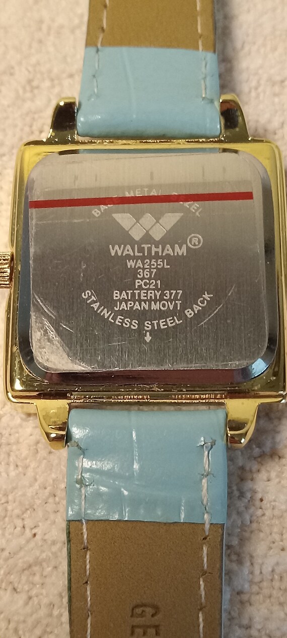 New Vtg Waltham Ladies Quartz Watch - image 5