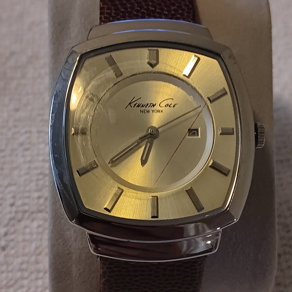 Vtg Pair Mid 1990s Kenneth Cole Date Watches (KC1… - image 7