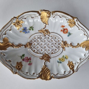Decorative Meissen plate &quot;Royal B&X English&quot; collection