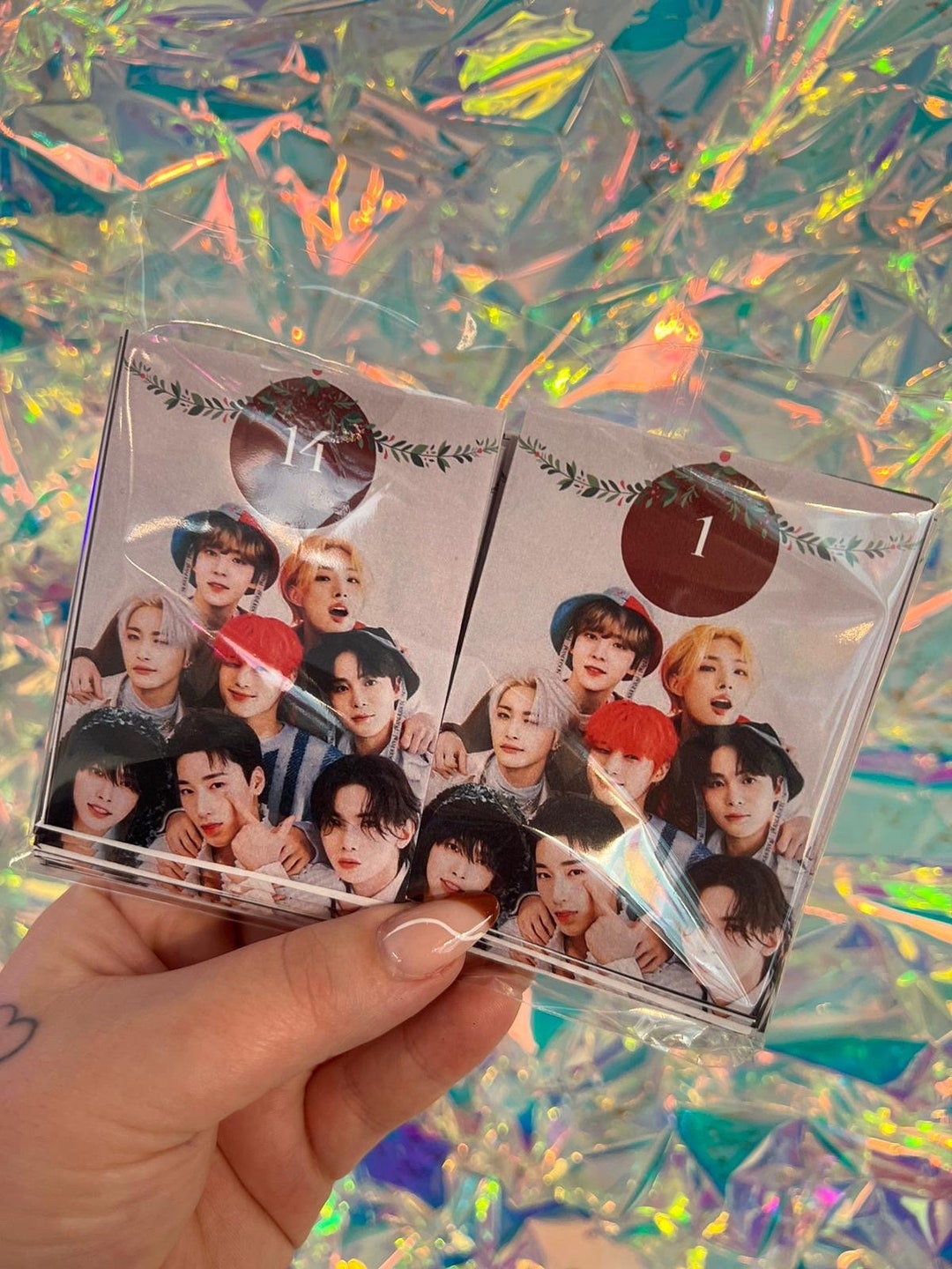 Ateez Photocard Advent Calendar / Atiny / San Seonghwa Yunho Etsy